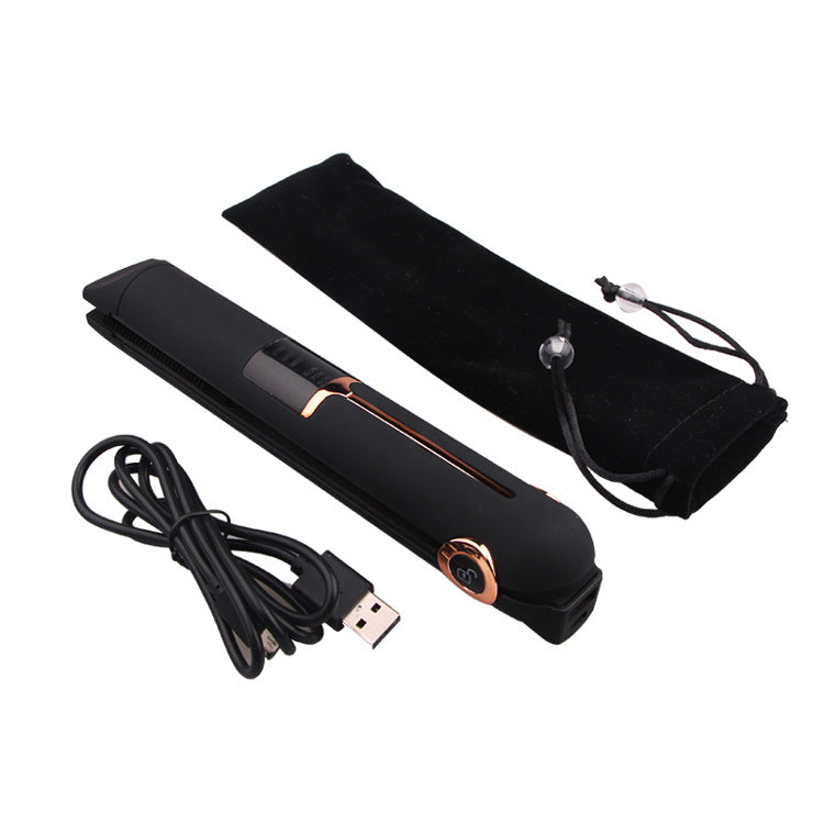 Wireless Splint Hair Straightener With Micro USB Charging Cable