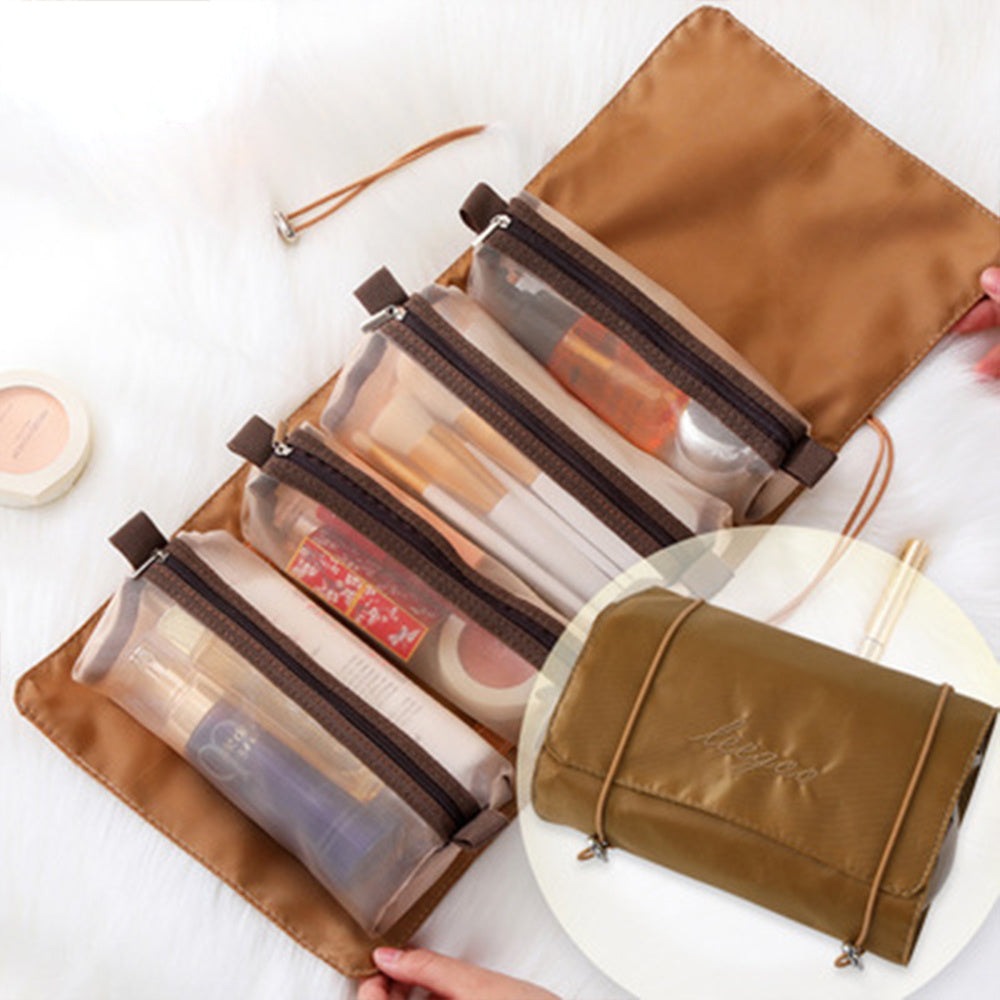 Waterproof Foldable Outdoor Travel Women Makeup Organizer Storage Bag