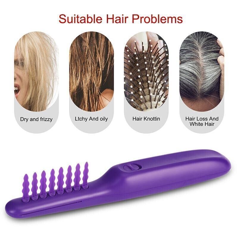 Electric Detangling Brush Scalp Massage Hair Comb Brush