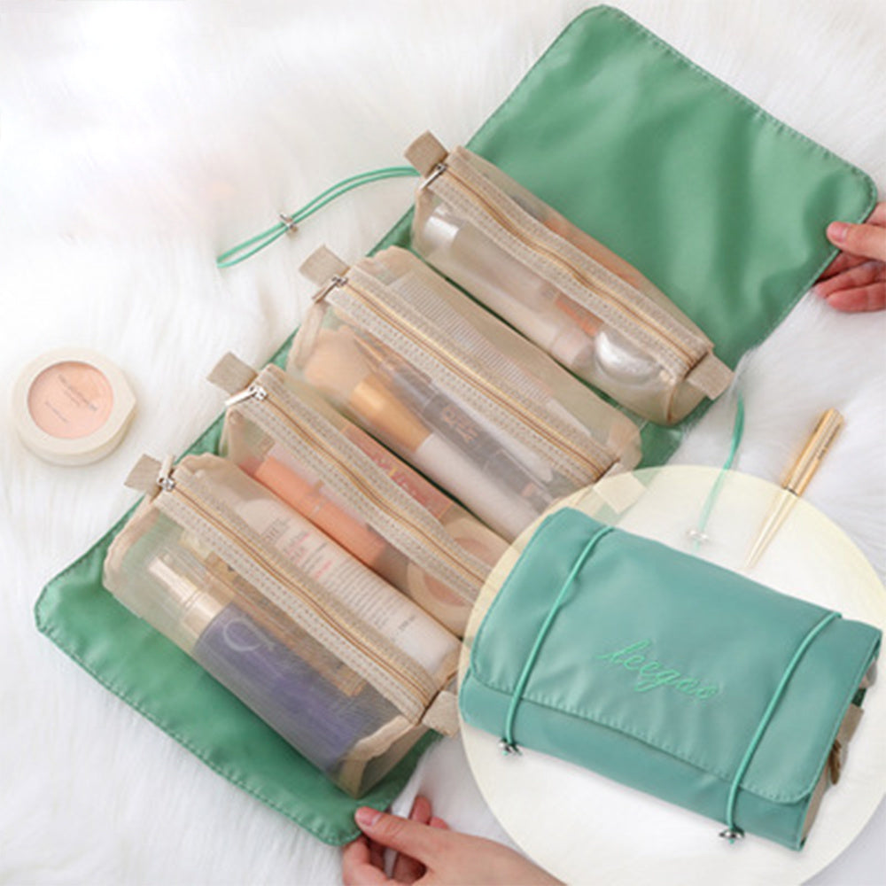 Waterproof Foldable Outdoor Travel Women Makeup Organizer Storage Bag