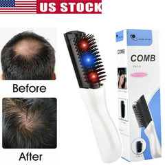 Electric Laser Infrared Anti Hair Loss Comb Brush