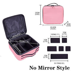 Keep Makeup Organized & Accessible With Portable Travel Cosmetic Bag