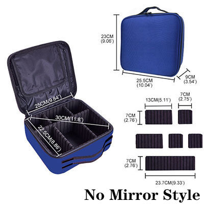 Keep Makeup Organized & Accessible With Portable Travel Cosmetic Bag