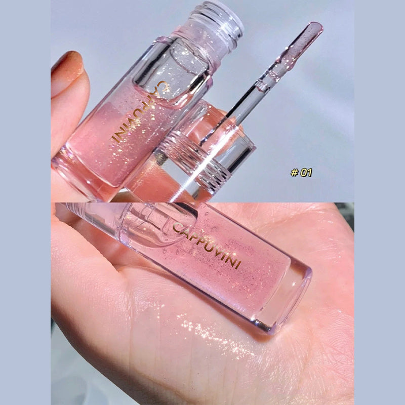 Transparent Lip Gloss Crystal Jelly Liquid Lipstick