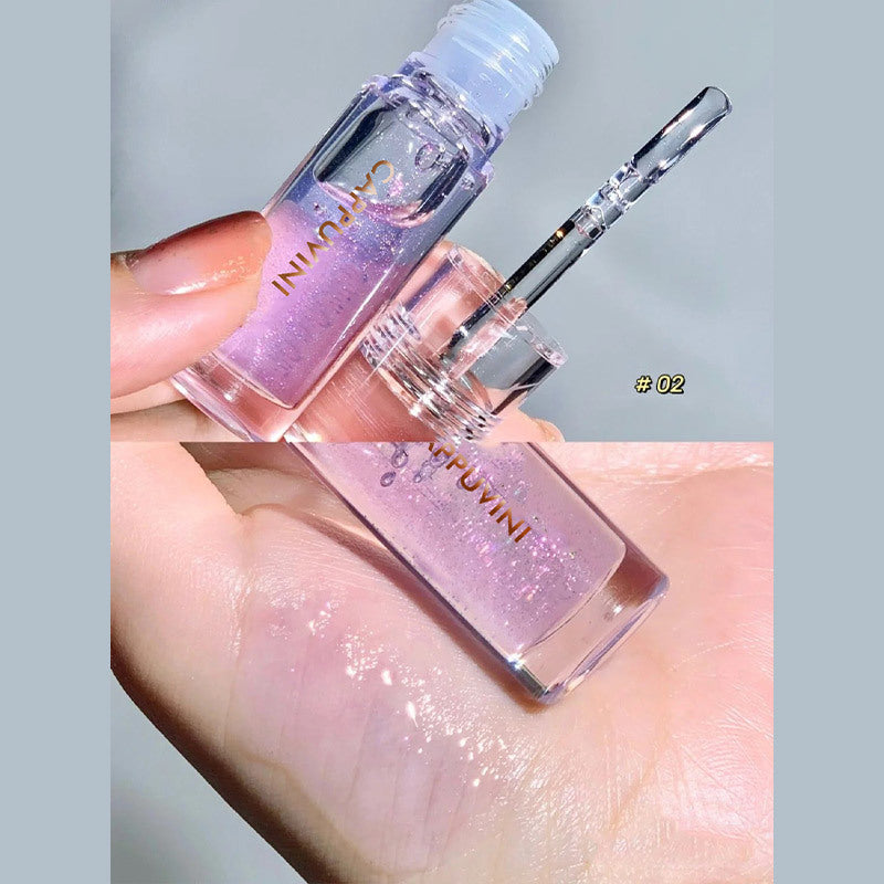 Transparent Lip Gloss Crystal Jelly Liquid Lipstick